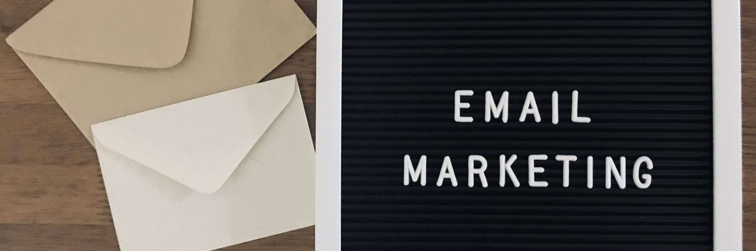 Email marketing strategy concept